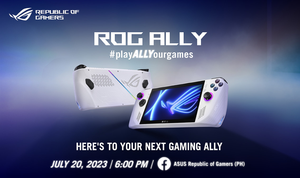 ASUS Republic of Gamers to Launch ROG Ally in PH on July 20