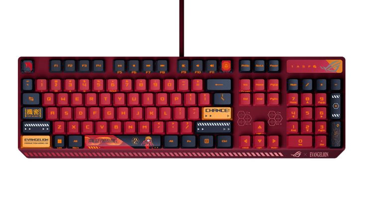 ROG EVA-02 series launch ROG Strix Scope RX EVA 02 Edition Keyboard and Keycap Set