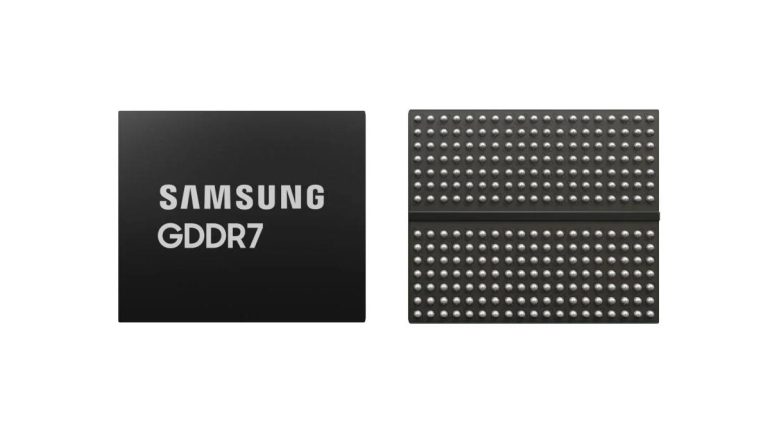 Samsung GDDR7 DRAM banner
