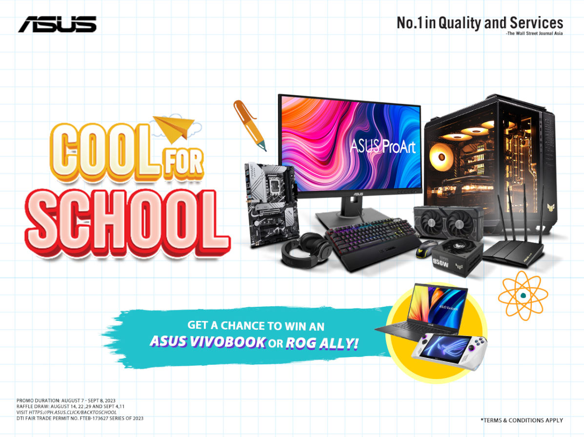 ASUS Cool for School Promo Extended With More Products and Prizes