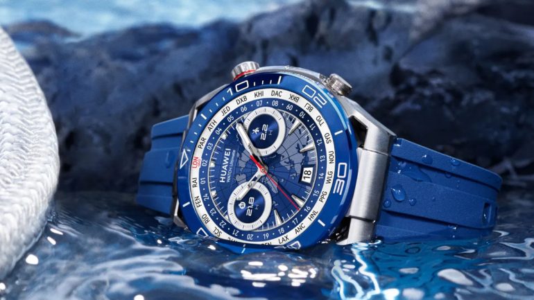 Huawei Watch Ultimate launch Voyage Blue 1