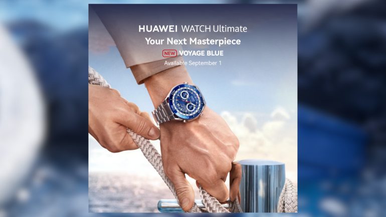 Huawei Watch Ultimate launch Voyage Blue featured image