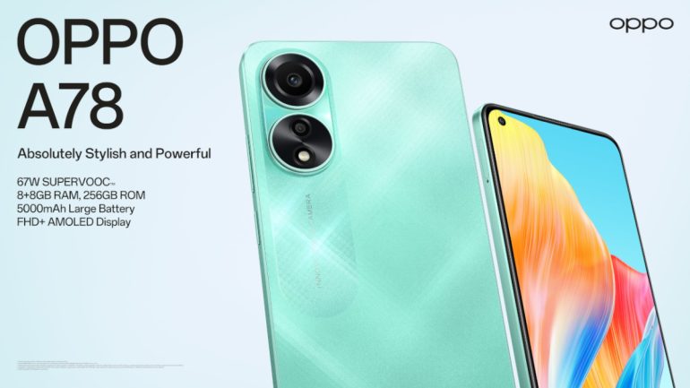OPPO A78 feature 1