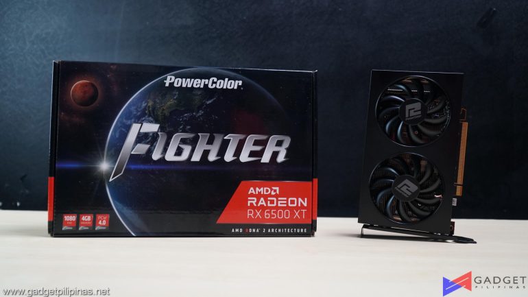 PowerColor Radeon RX 6500 XT Fighter Review RX 6500XT Review PH