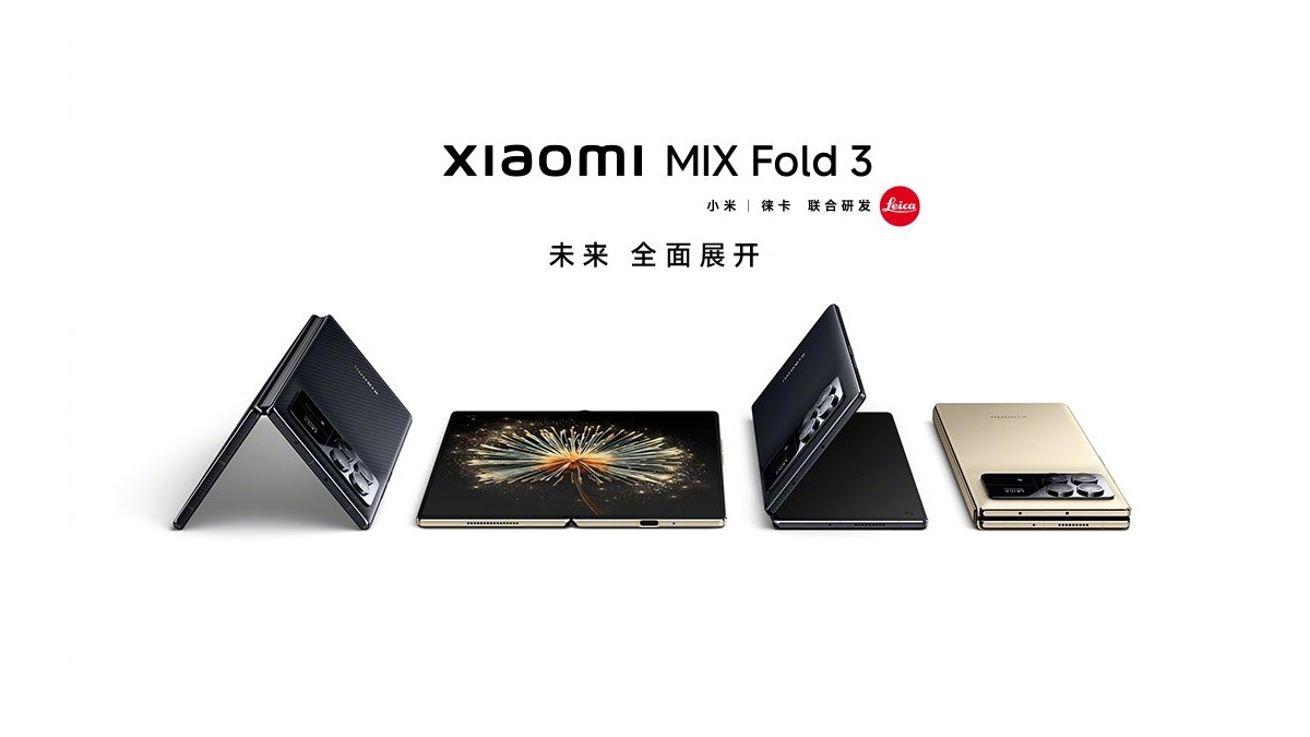 Xiaomi Mix Fold 3 Unveiled with Quad Leica-branded Rear Camera