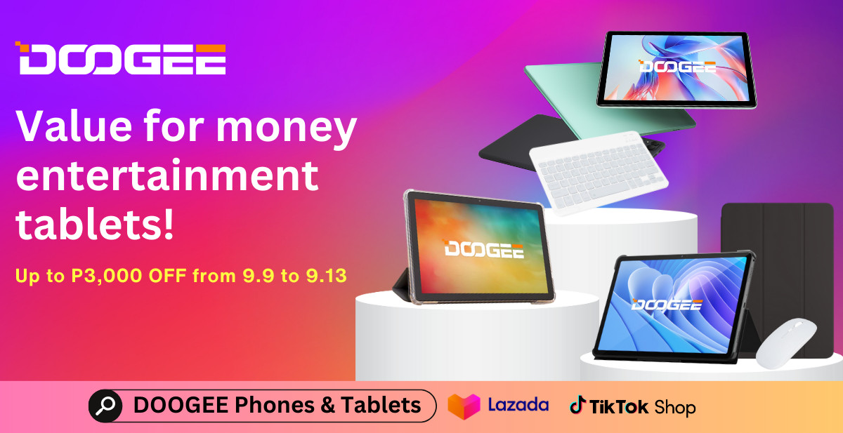 Get Big Discounts on the DOOGEE T Series Tablets Until September 13
