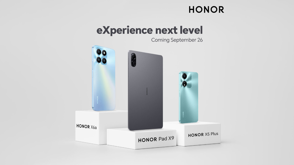 HONOR X6a, X5 Plus, and Pad X9 Set to Complete the 2023 X series on September 26