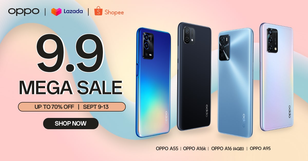 Avail of Exciting Deals on OPPO Products this 9.9!