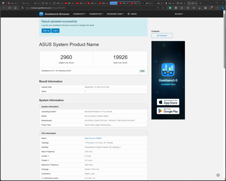 Php 200k PC Build Guide 2023 Philippines Geekbench 6