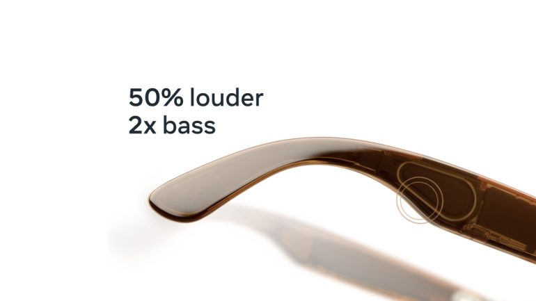 Ray Ban Meta Smart Glasses launch audio