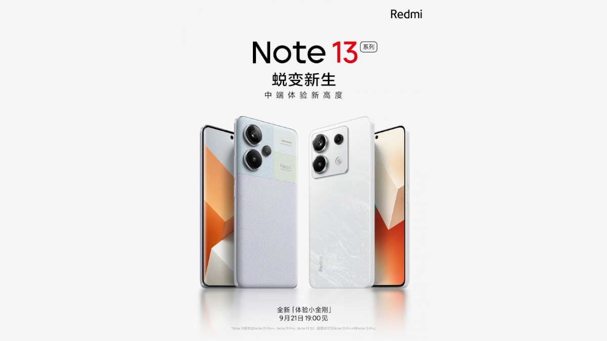 Redmi Note 13 Series Launching on September 21