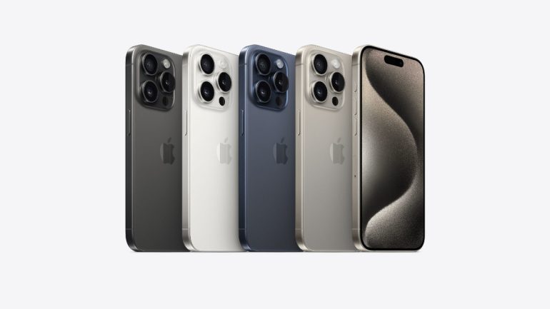 iPhone 15 Pro launch colors