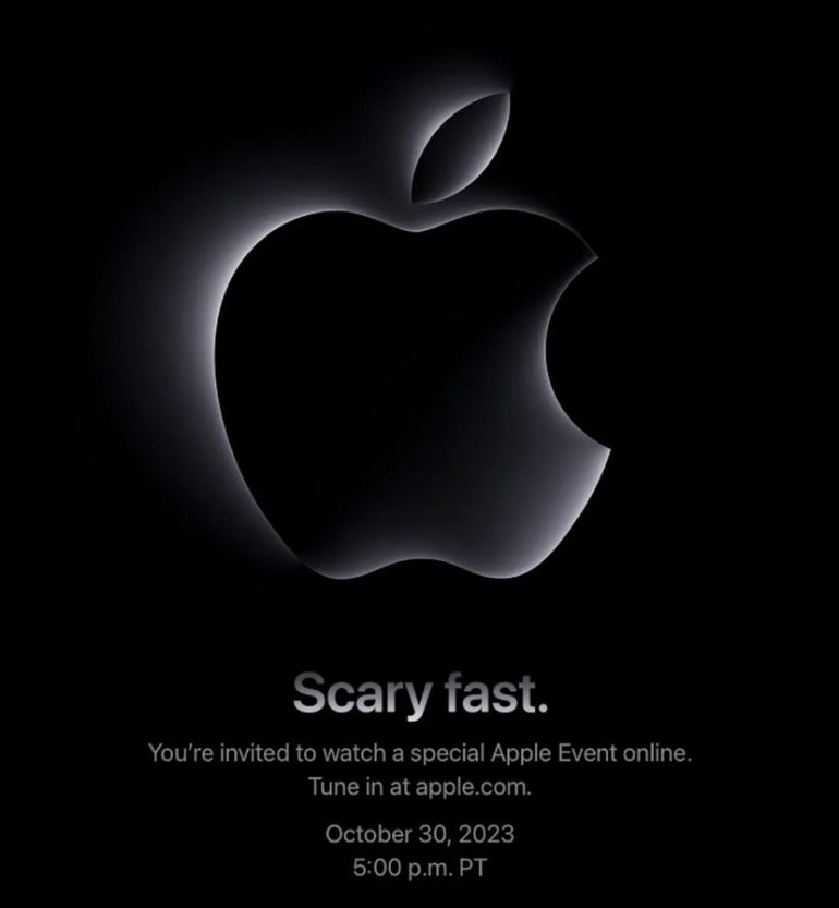 Apple Event scary fast October 30 2
