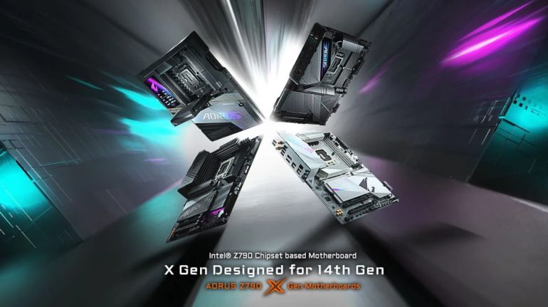 GIGABYTE AORUS Z790 X Gen motherboards launch 1