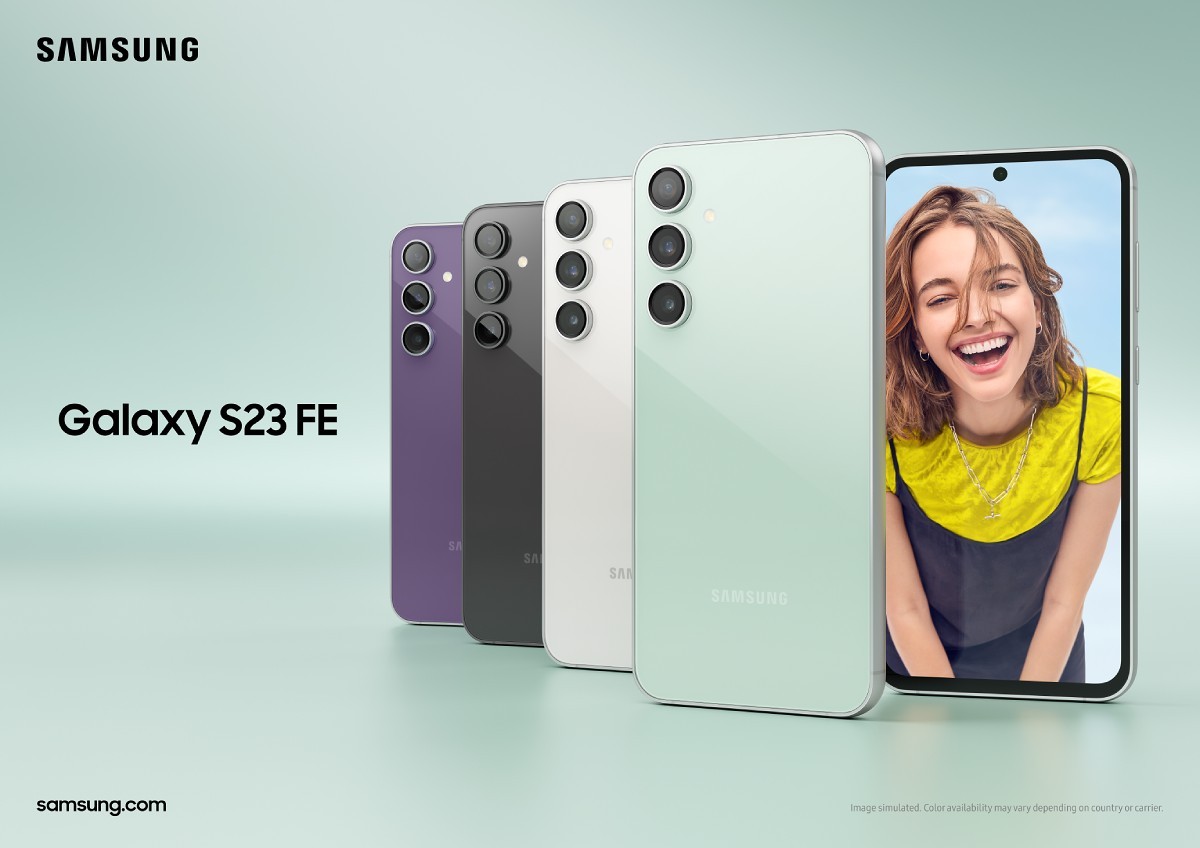 Samsung Galaxy S23 FE Debuts with 120Hz Display, 50MP Main Camera, 4,500mAh Battery