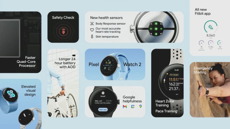 Google Pixel Watch 2 launch features
