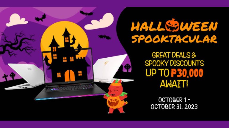 MSI Halloween Spooktacular banner