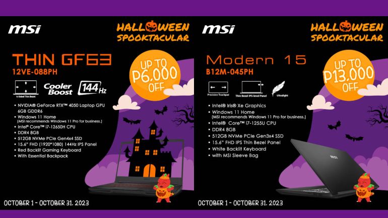 MSI Halloween Spooktacular deals 3