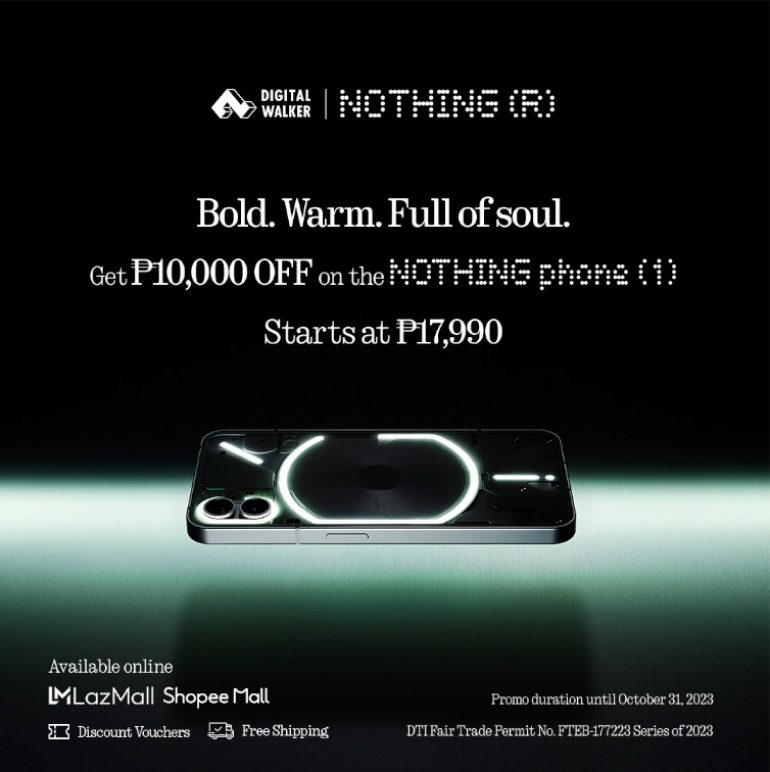 Nothing Phone (1) Digital Walker Promo poster
