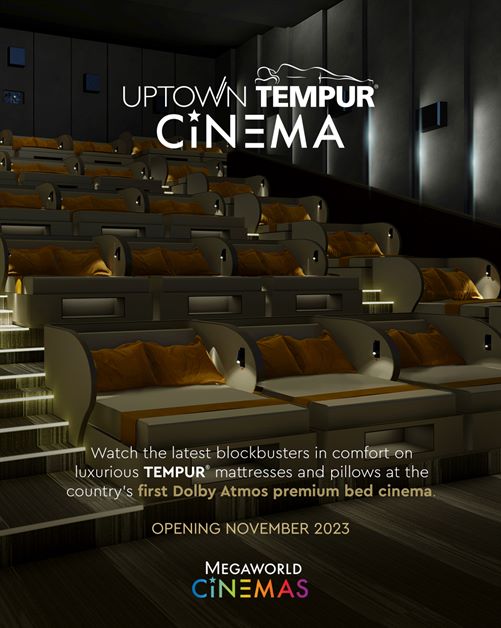 Megaworld Cinemas Partner with Tempur for PH’s First Premium Bed Cinema