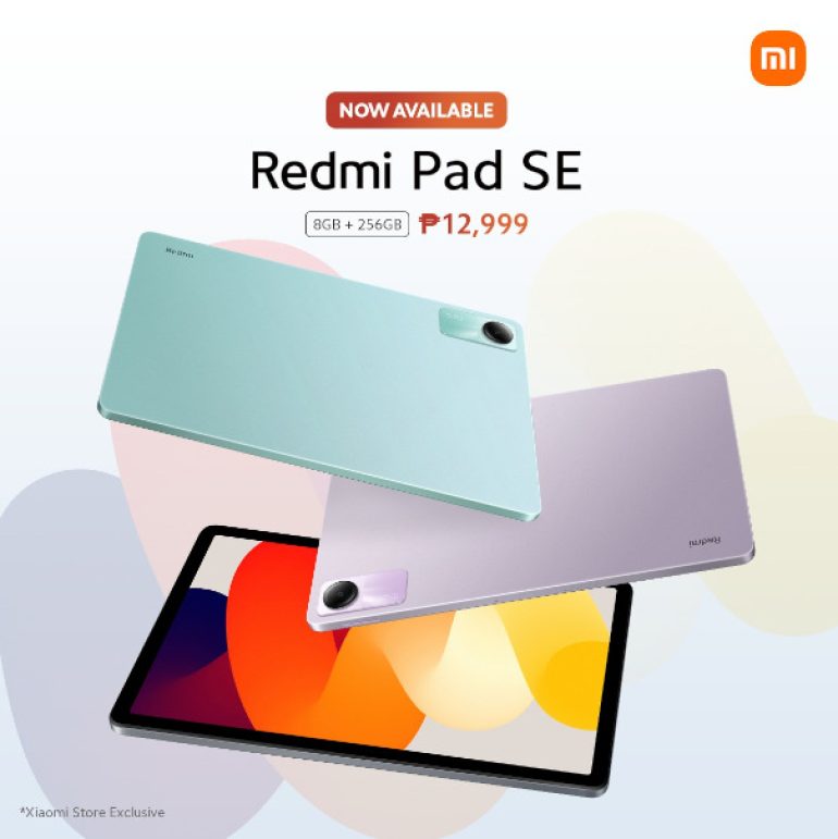 Redmi Pad SE PH launch Xiaomi store exclusive