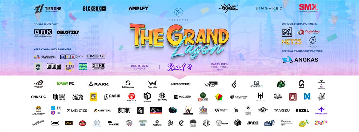 The Grand Lason Round 2: Big Mechanical Keyboard Event Returns on October 15!