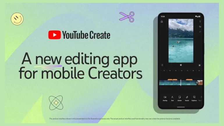 YouTube Create splash screen