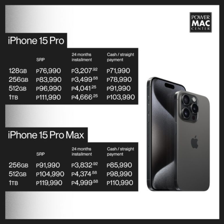 iPhone 15 series PMC pre order iPhone 15 Pro and 15 Pro Max