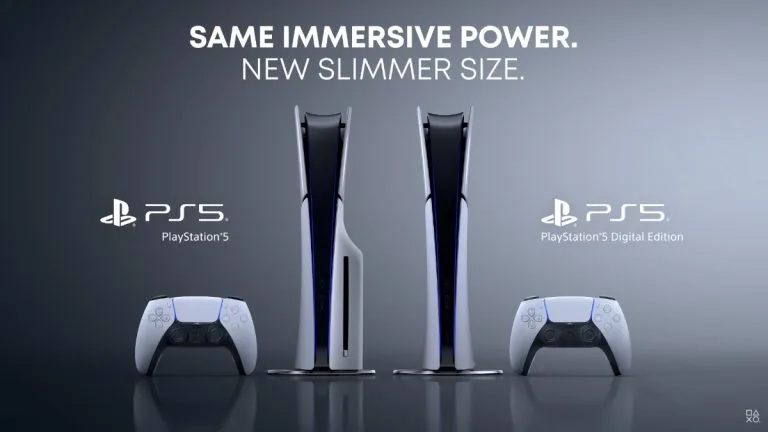 Smaller Form Factor PlayStation 5 and PlayStation 5 Digital Edition Launched