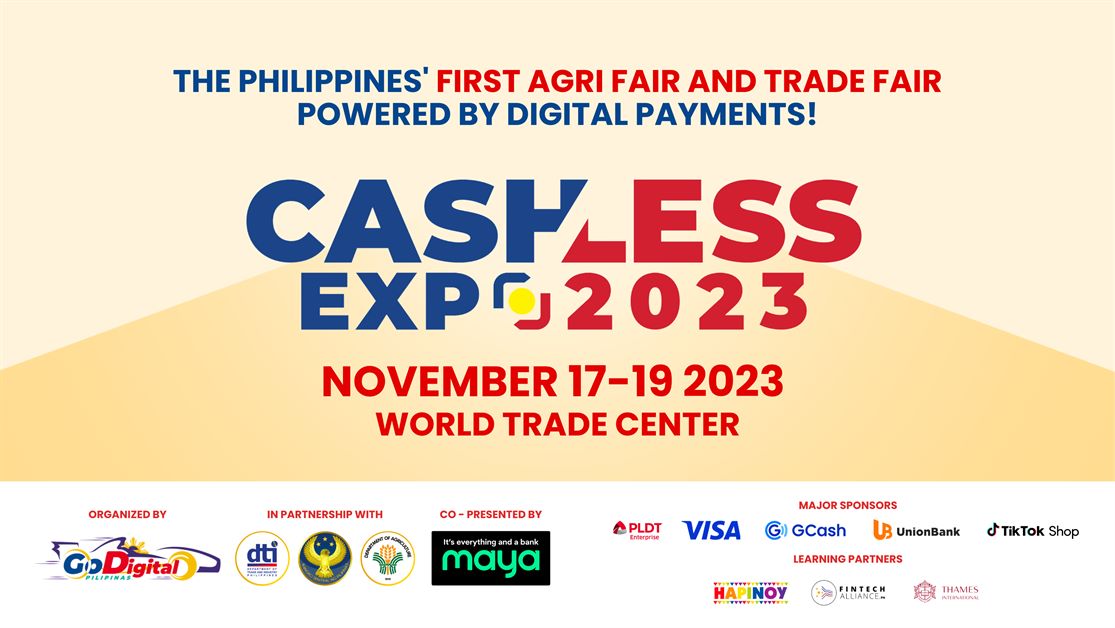 GoDigital Cashless Expo 2023 Happening on November 17 to 19!
