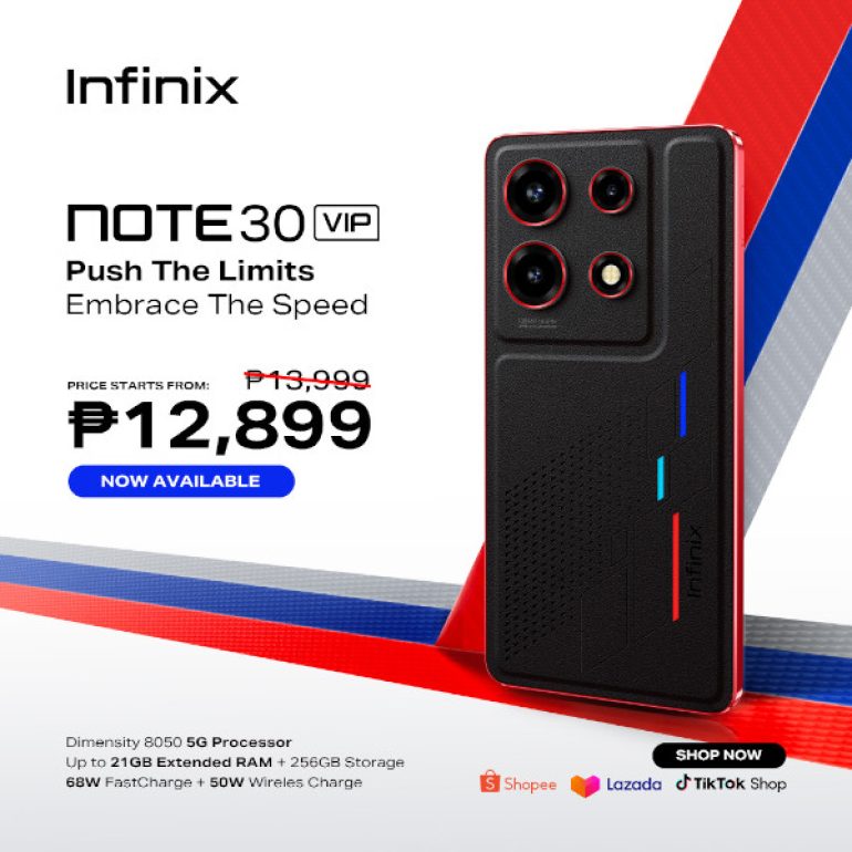 Infinix NOTE 30 VIP Racing Edition PH launch price
