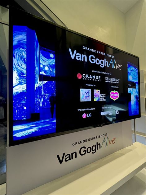 LG Elevates the Experience at BGC Art Center’s Van Gogh Alive