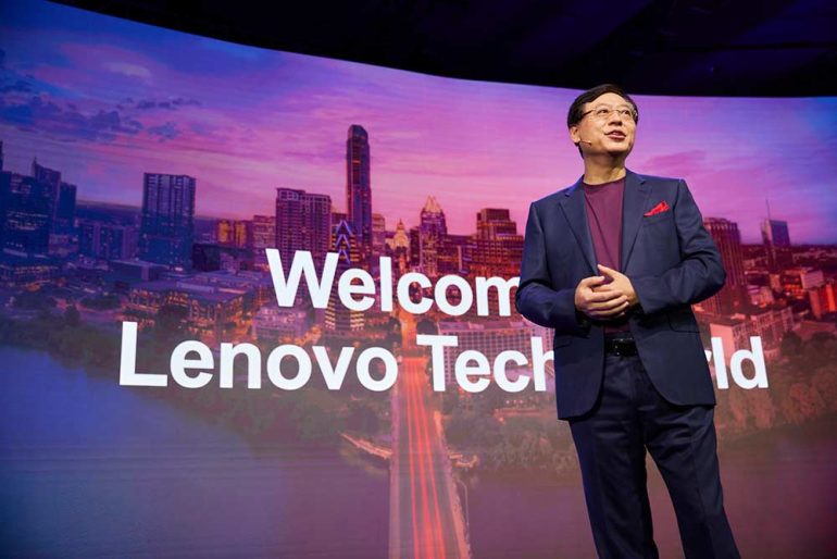Lenovo Tech World 2023 Yuanqing Yang