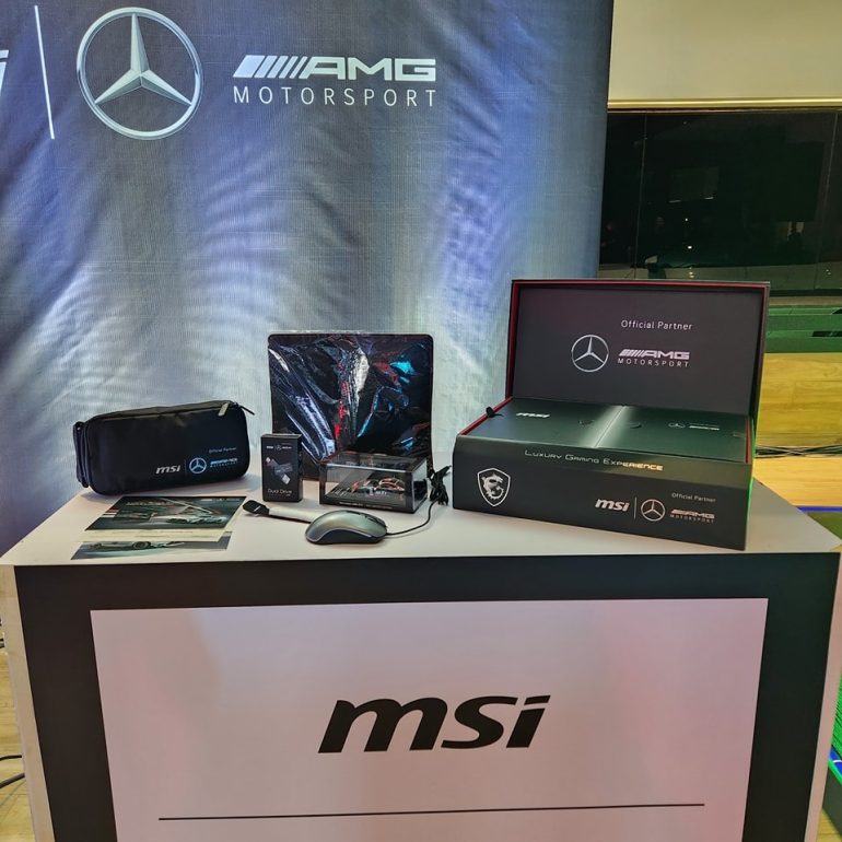 MSI Stealth 16 Mercedes AMG Motorsport Laptop 1