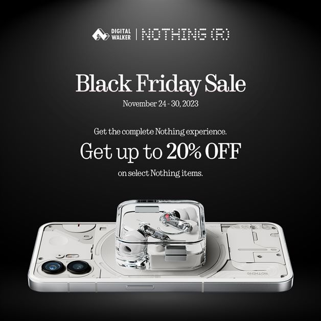 Get Big Savings and Exclusive Freebies on Nothing Products Until November 30!