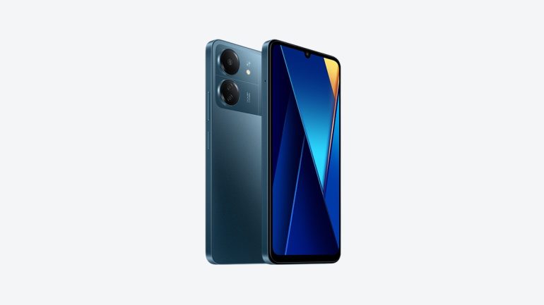 POCO C65 PH launch blue