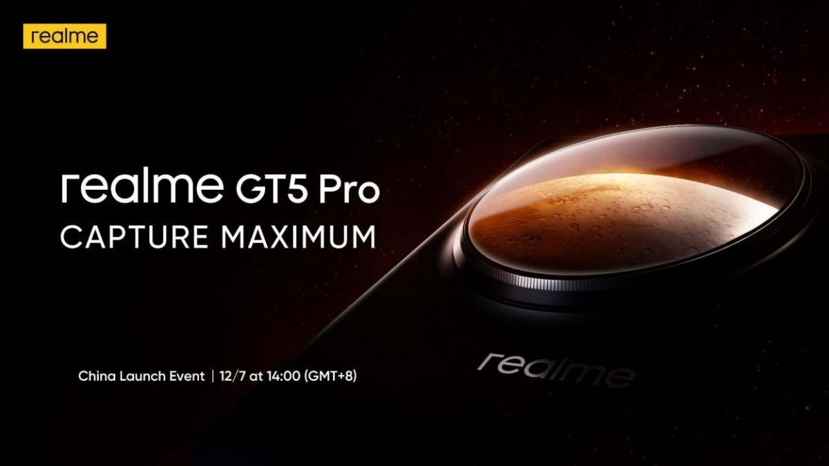 realme GT5 Pro Launching in China on December 7