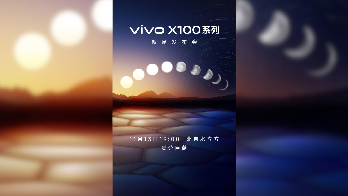 vivo X100 Series Set to Launch in China on November 13