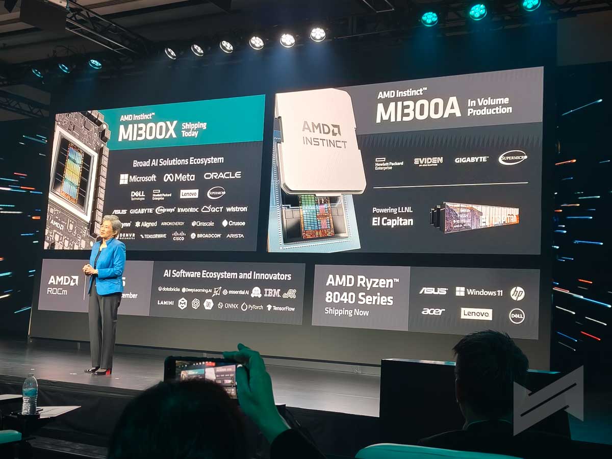 AMD Showcases Its AI Solutions from Data Centers to PCs at Its Advancing AI Event