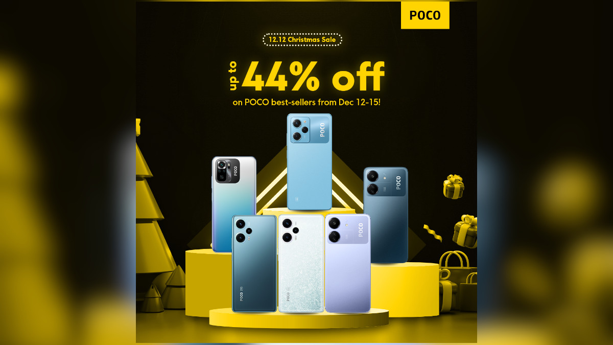POCO 12.12 Sale Offers up to 44% Off on Its Latest Smartphones