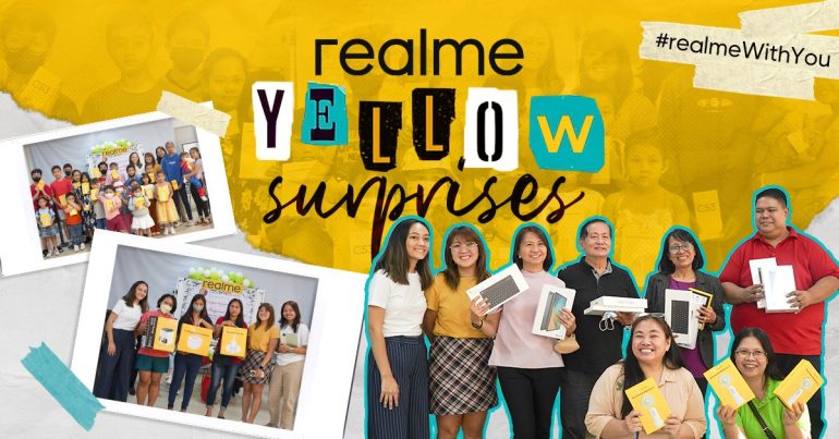 realme Yellow Surprises