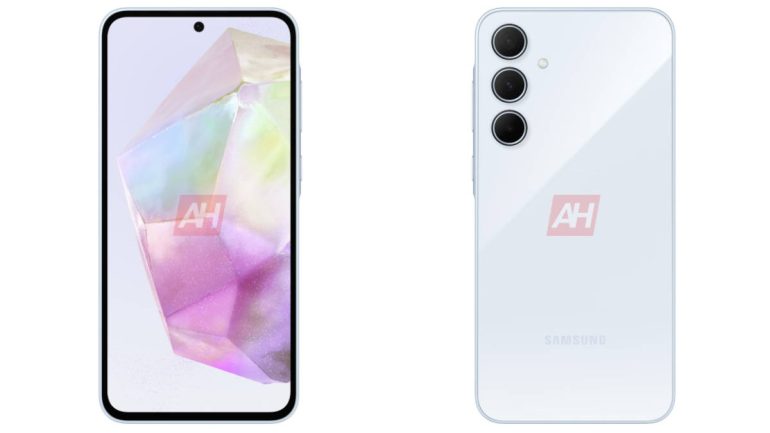 AH Samsung Galaxy A35 renders