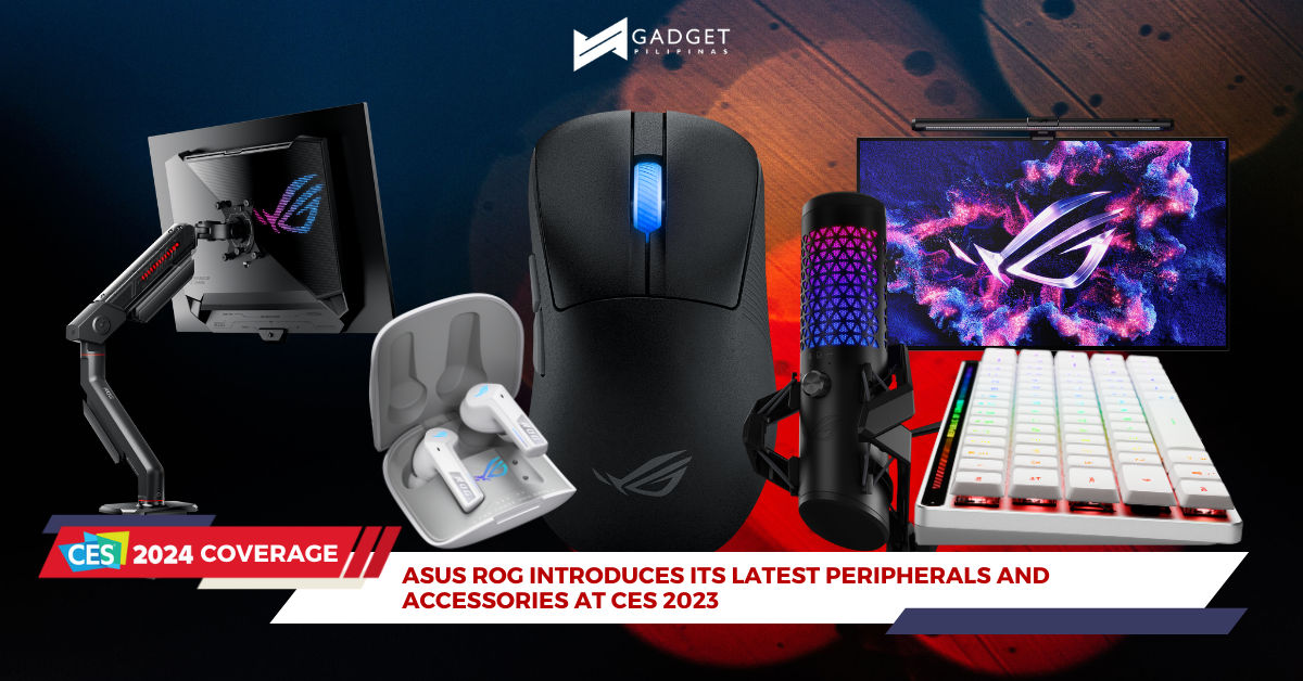 ASUS ROG Unveils Its Latest Peripherals and Accessories at CES 2024
