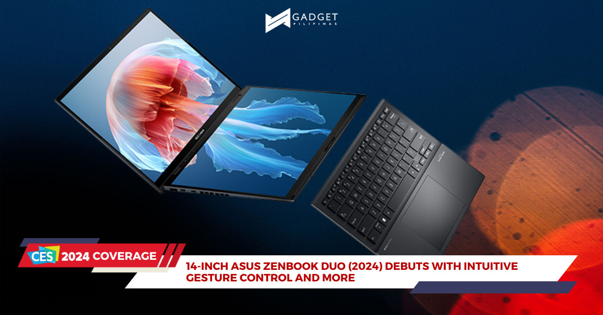 ASUS Zenbook Duo (2024) Unveiled with Dedicated Smart Software at CES 2024