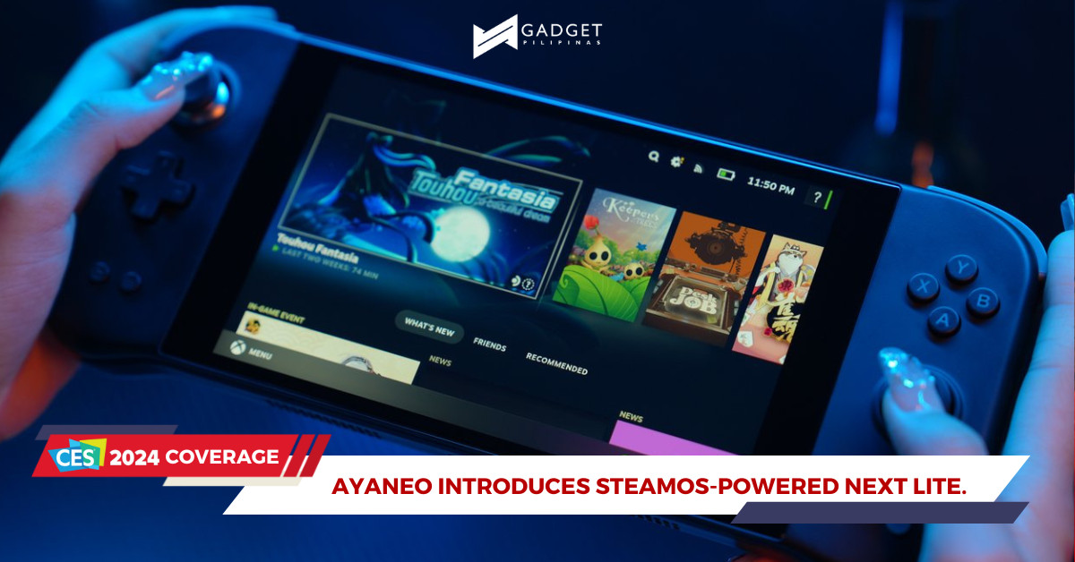 AYANEO Next Lite Launched at CES 2024 Running on SteamOS