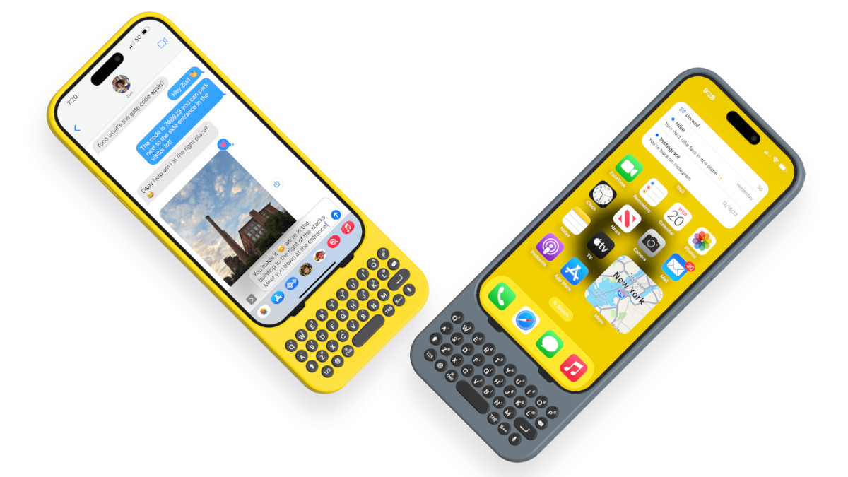 Clicks Offers a Physical Blackberry-like Keyboard for Your iPhone