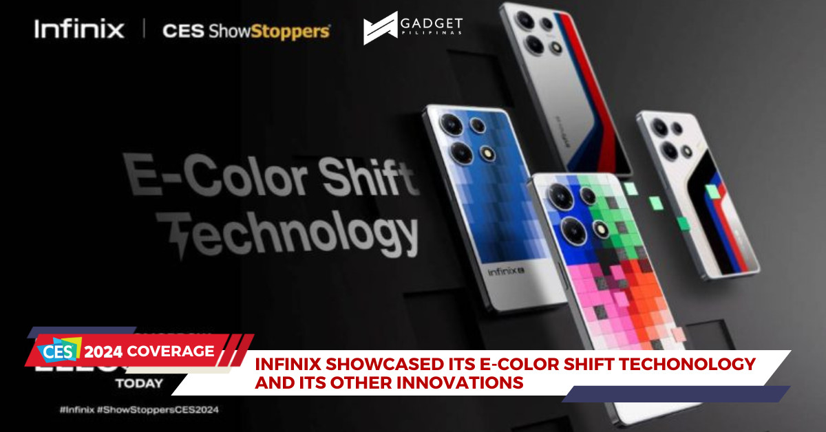 Infinix E-Color Shift Showcased at CES 2024 