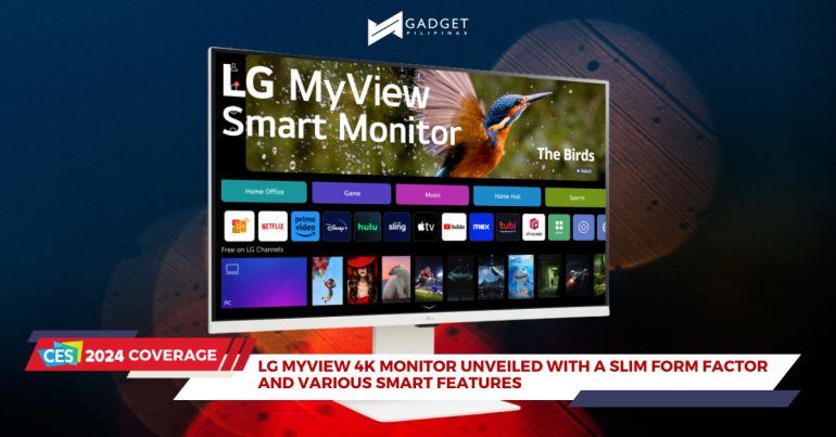 LG MyView 4K Smart Monitor CES 2024 featured image