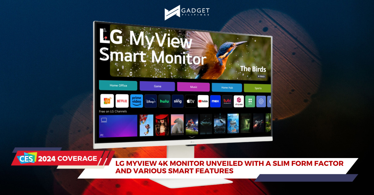 LG's new MyView 4K monitors have webOS smart features baked in