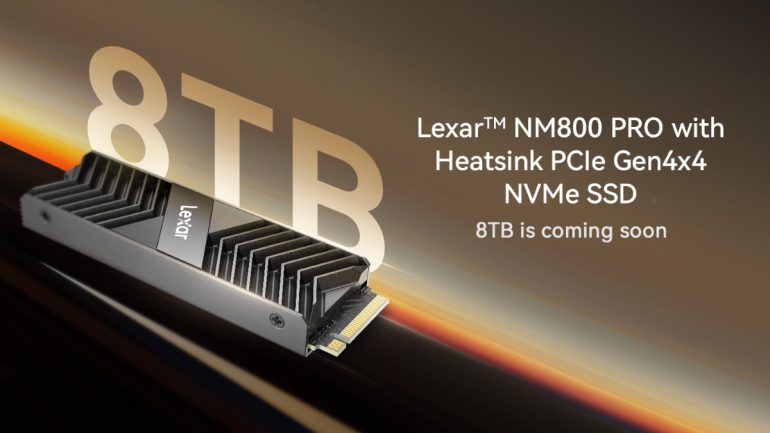Lexar CES 2024 NM800 PRO with Heatsink